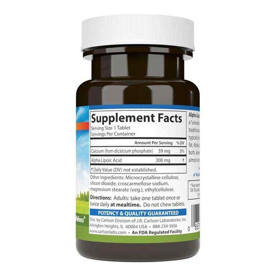 Alpha Lipoic Acid 300 Mg, CL